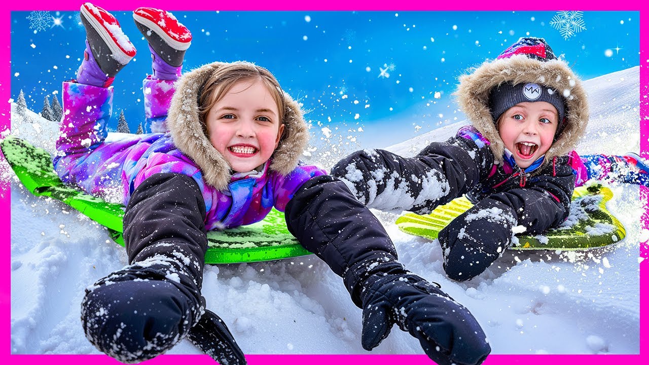 🥶First to Survive Extreme Winter Sports WINS with the Kin Tin Krew!