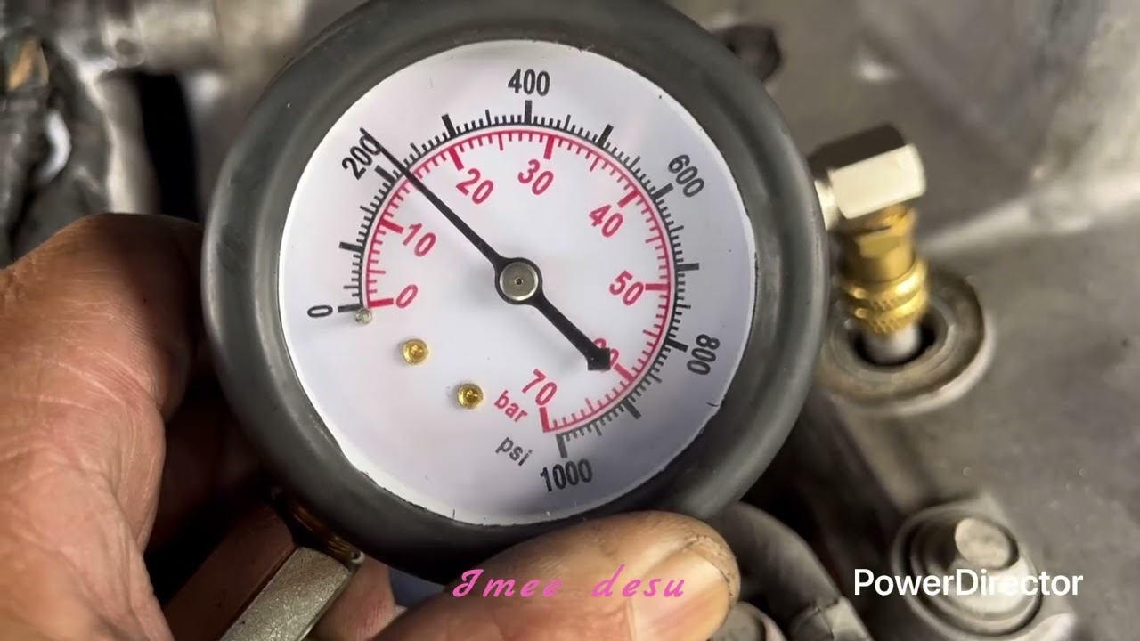 Nissan Patrol ZD30 compression test/bubble test & PMS