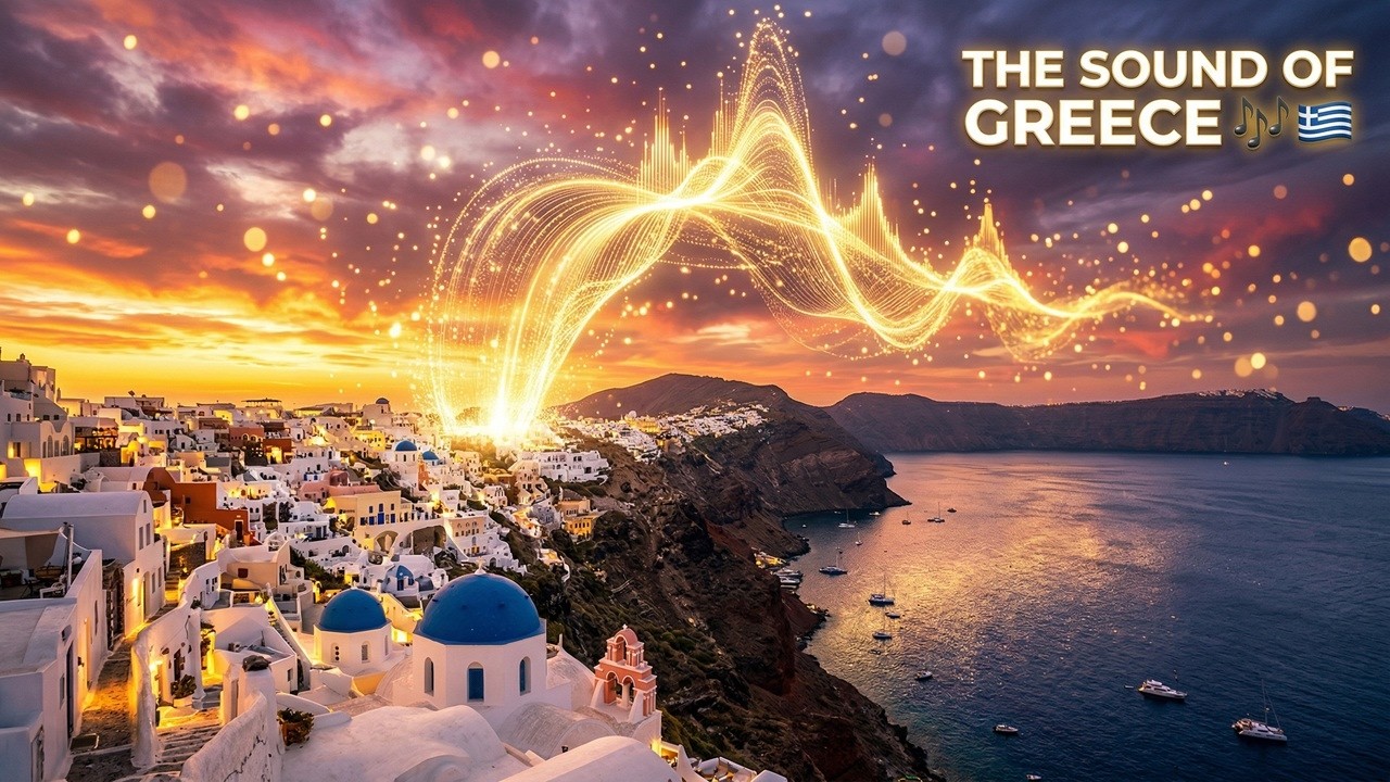 Greece from Above - Cinematic Drone Flight Over Santorini, Athens & Crystal Blue Seas