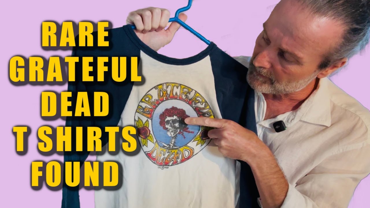 Lot of Rare Grateful Dead Tees Finally Found; Vintage Chuck Episode 4