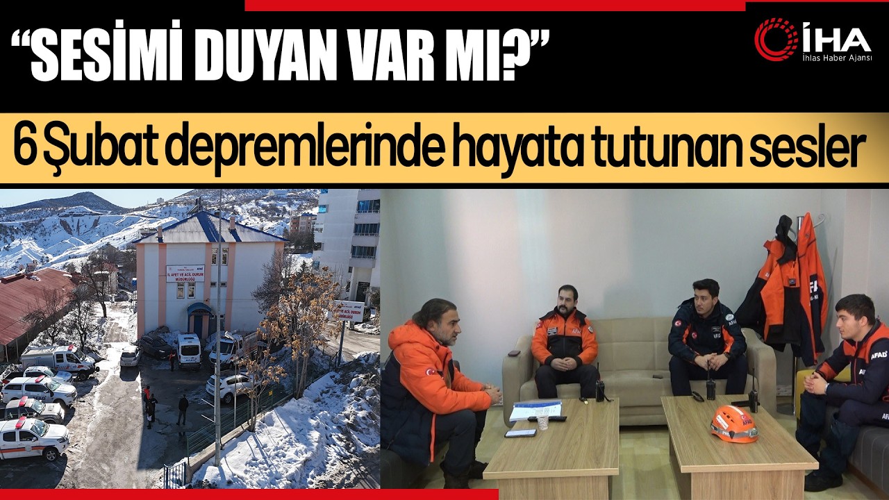 Enkaz Altından Gelen Sesler: AFAD ve Gönüllüler 6 Şubat’ı Anlattı!