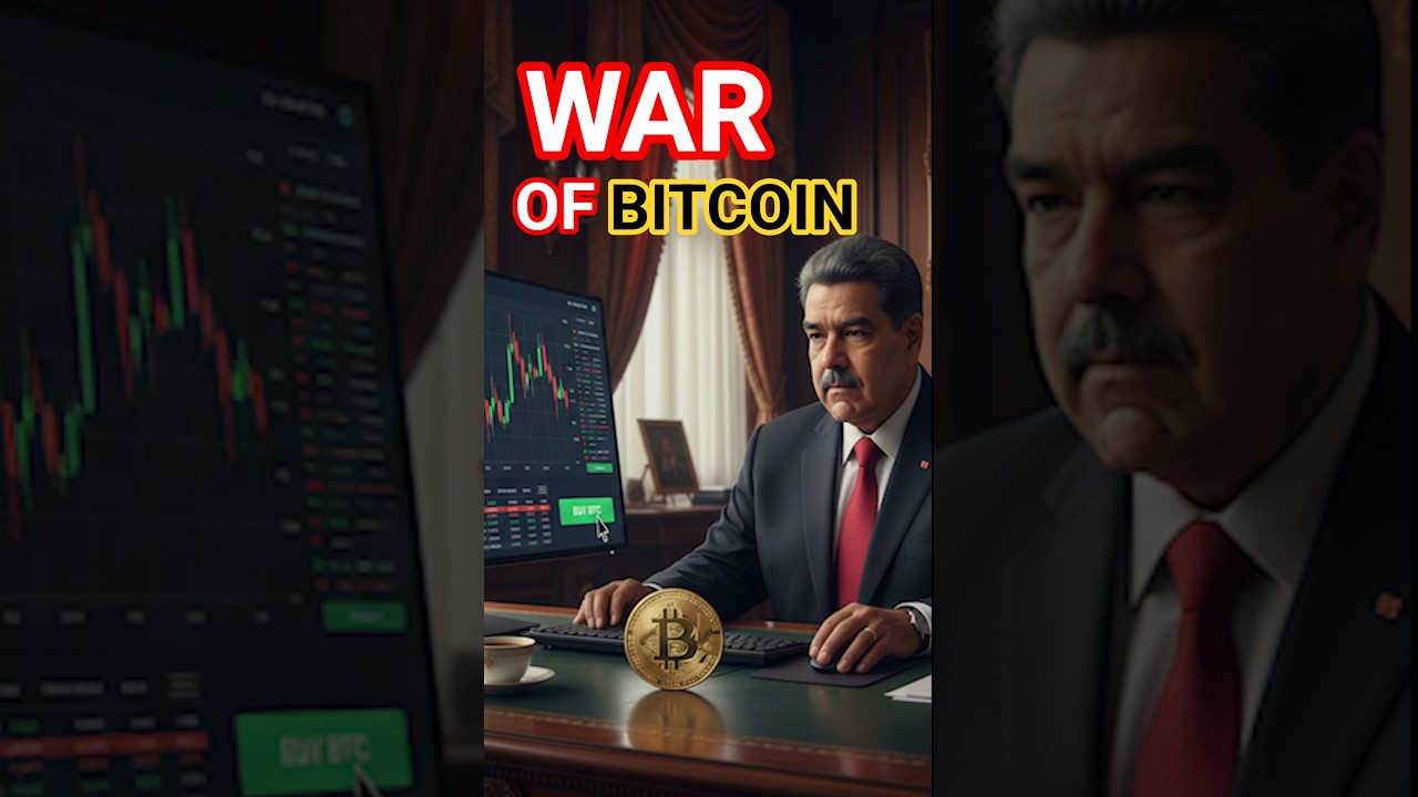 The Hidden War for Venezuela's Bitcoin Jackpot #geopolitics #news #venezuela