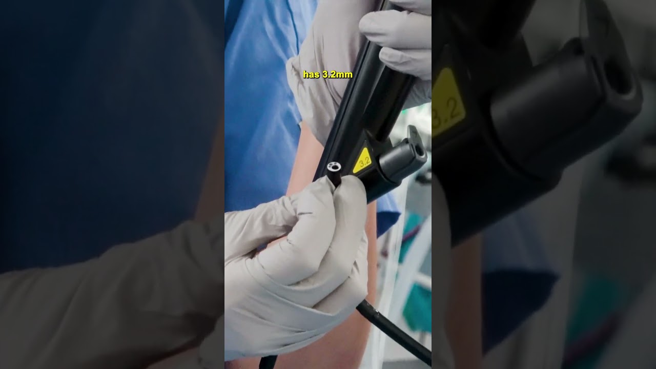 Как правильно держать терапевтический бронхоскоп #какэтоделать #медицинскиешколы #хирургия #больн...