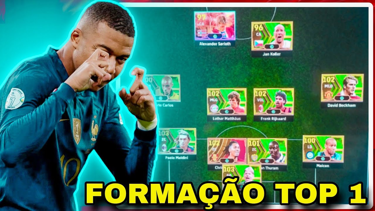 EFOOTBALL 2025: TESTEI A FORMAÇÃO DO TOP 1 🤯SERA ESSA A MELHOR FORMAÇÃO?