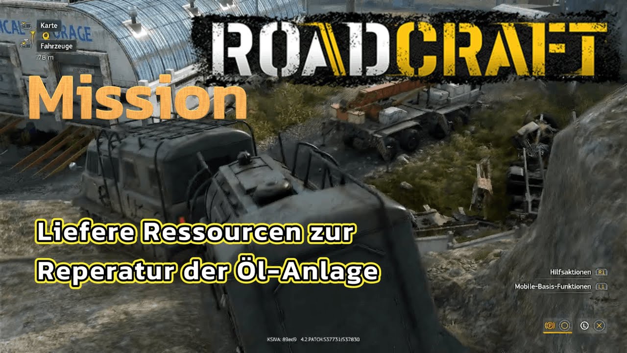 [PS5] #Roadcraft Mission: (Karte: Versunken) Liefere Ressourcen zur Reperatur der Öl Anlage