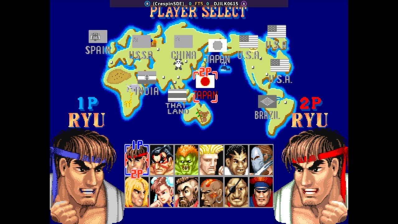Street Fighter II' - (CrespinSDE)(ARG) VS DJILK0615(USA) FT5