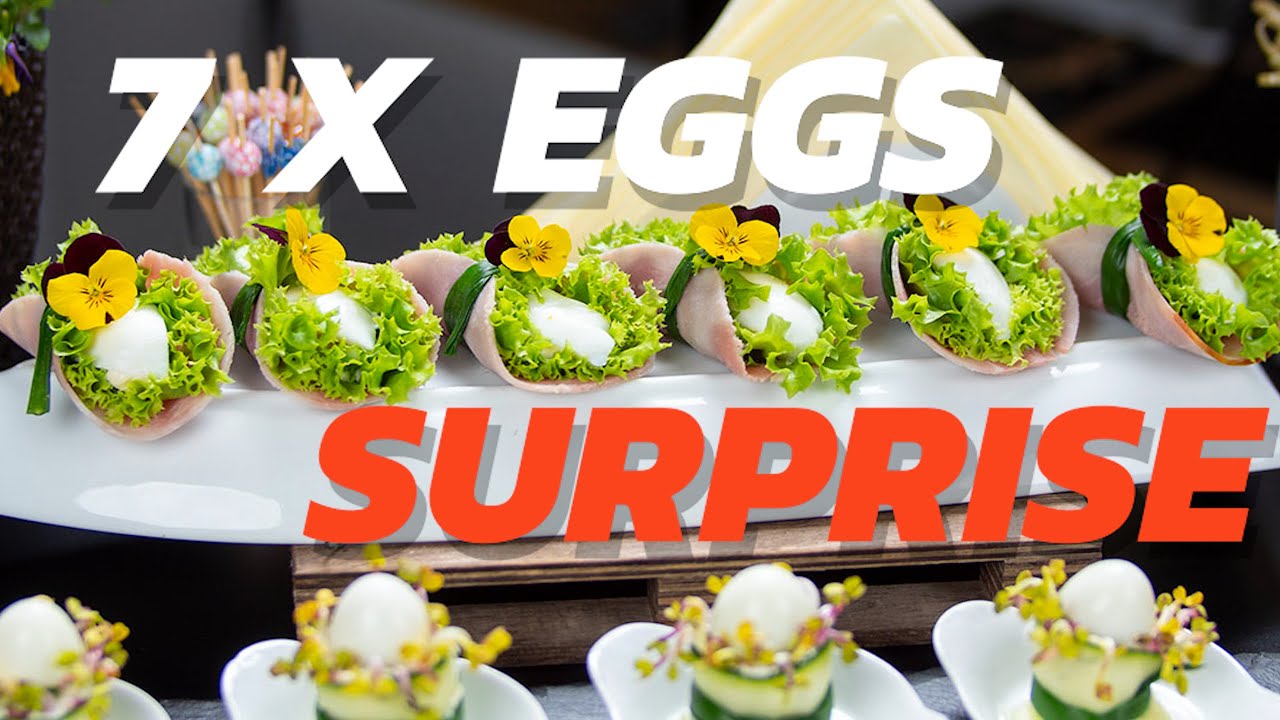 7 x EGGS Surprise ! Deviled Eggs in your house.