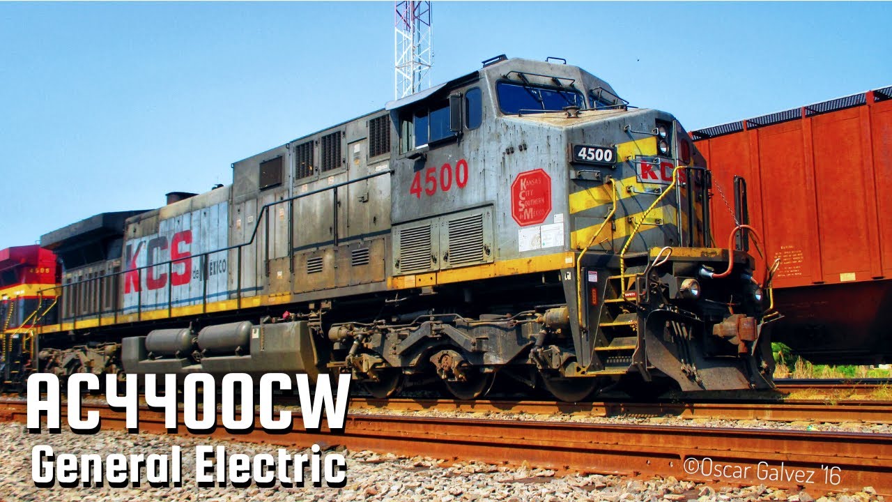 Conociendo las locomotoras del ferrocarril: AC4400CW de General Electric