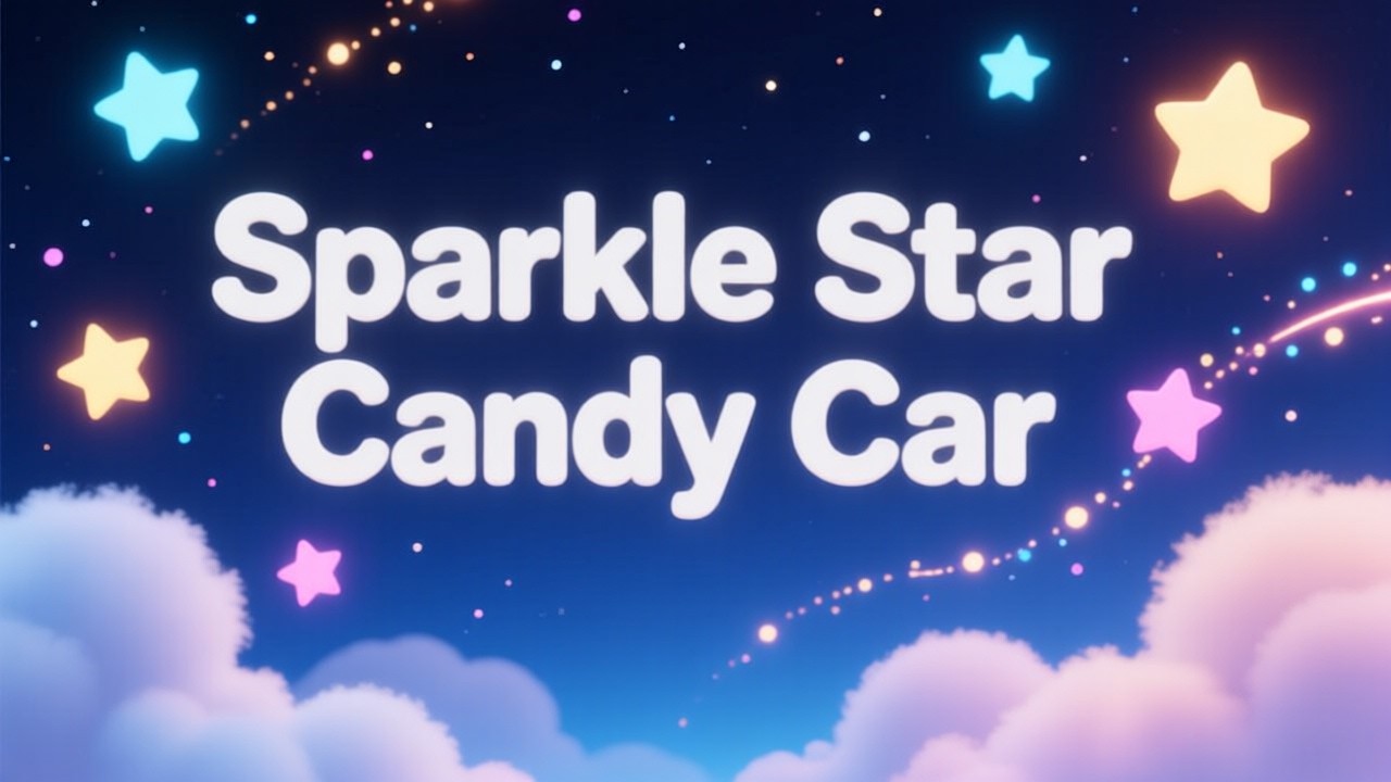 ✨🚗🍬 Twinkle, Twinkle Little Star – Sparkle Star Candy Car! 🎶