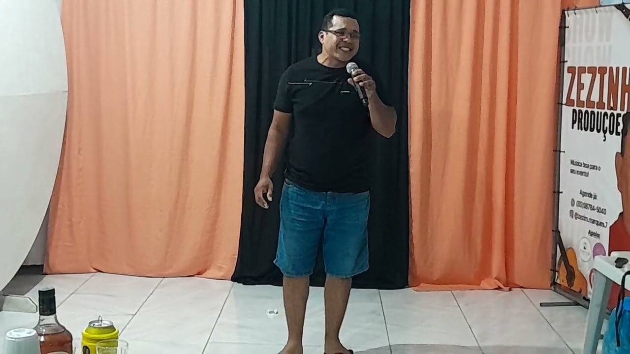 Márcio show ao vivo no bar do zezinho produções 