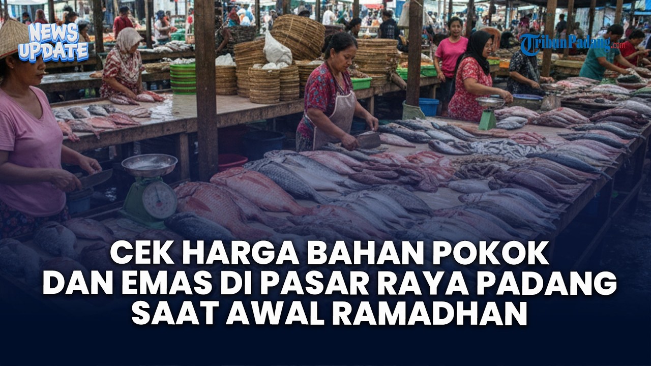 Cek Harga Sembako & Emas Terbaru di Pasar Raya Padang! Masih Aman atau Melambung?