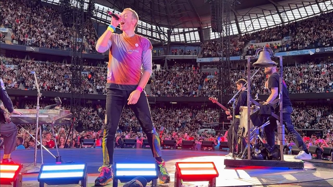 COLDPLAY LIVE AT THE ETIHAD STADIUM MANCHESTER 31/05/23 VIVA LA VIDA
