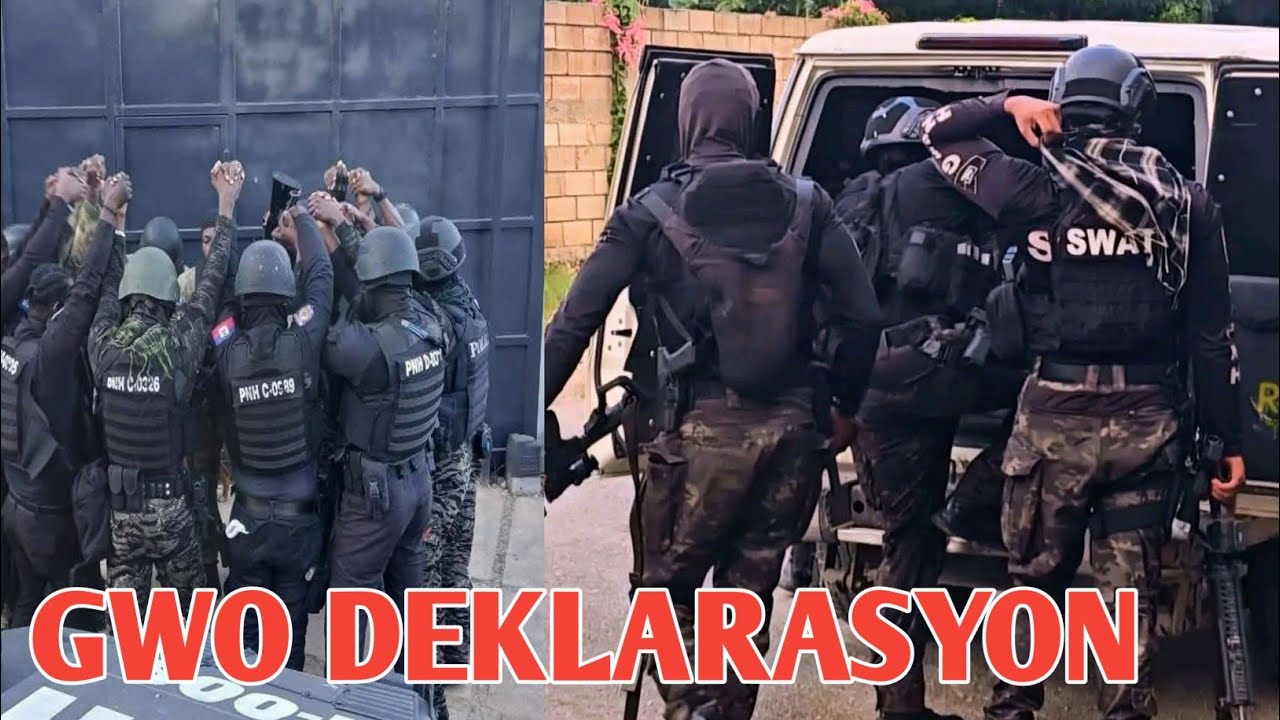 WAP SEZI TANDE KISA KAP PASE ANNDAN LA POLIS LA/TOUT POLISYE KA GOUMEN YO, KIBO YO YE