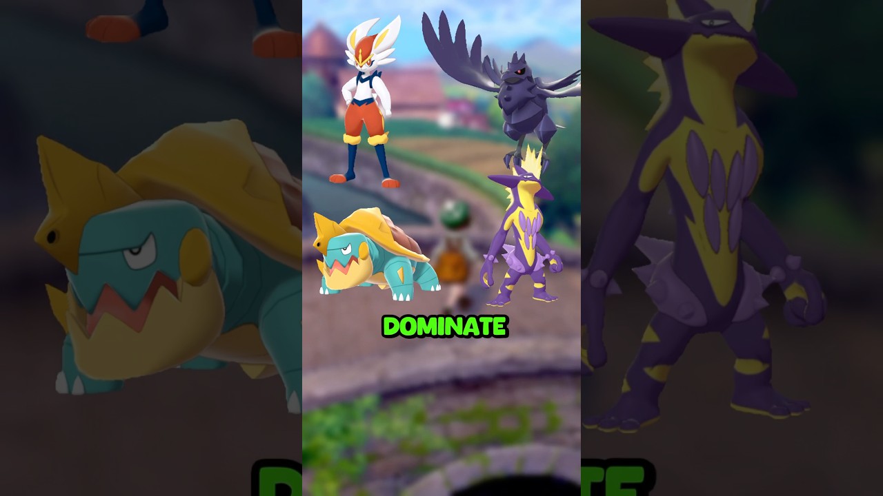 ЛУЧШАЯ КОМАНДА, чтобы ПОБЕДИТЬ Pokemon Sword and Shield со Скробунни! 