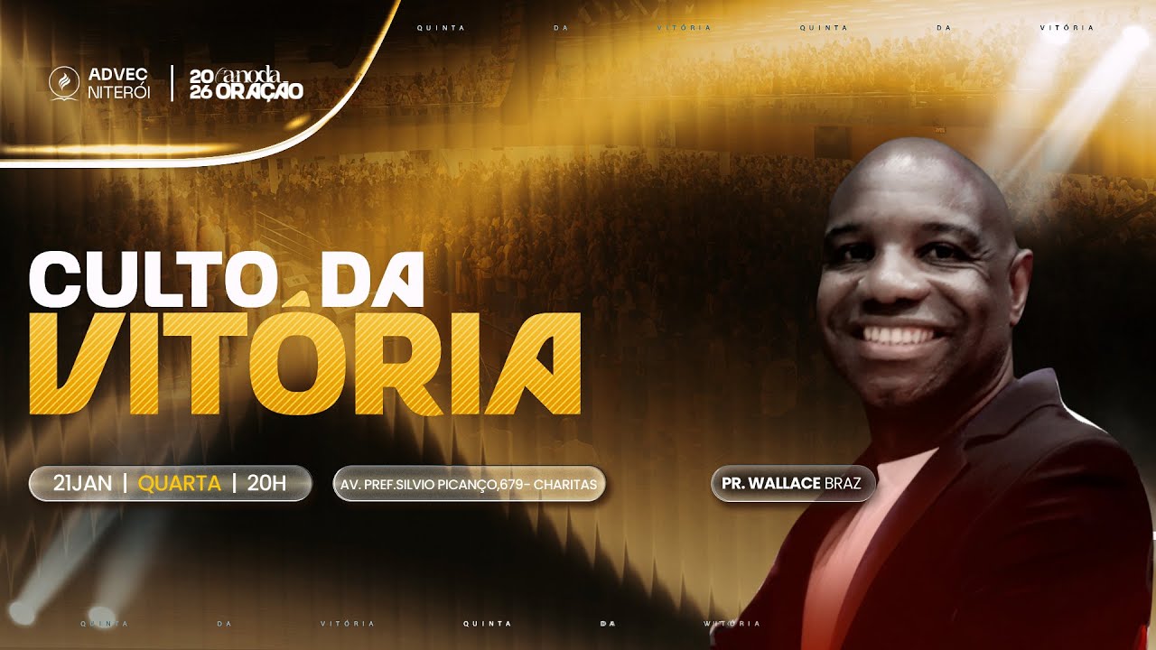 Culto da Vitória -  Pr. Wallace Braz | 21/01/2026