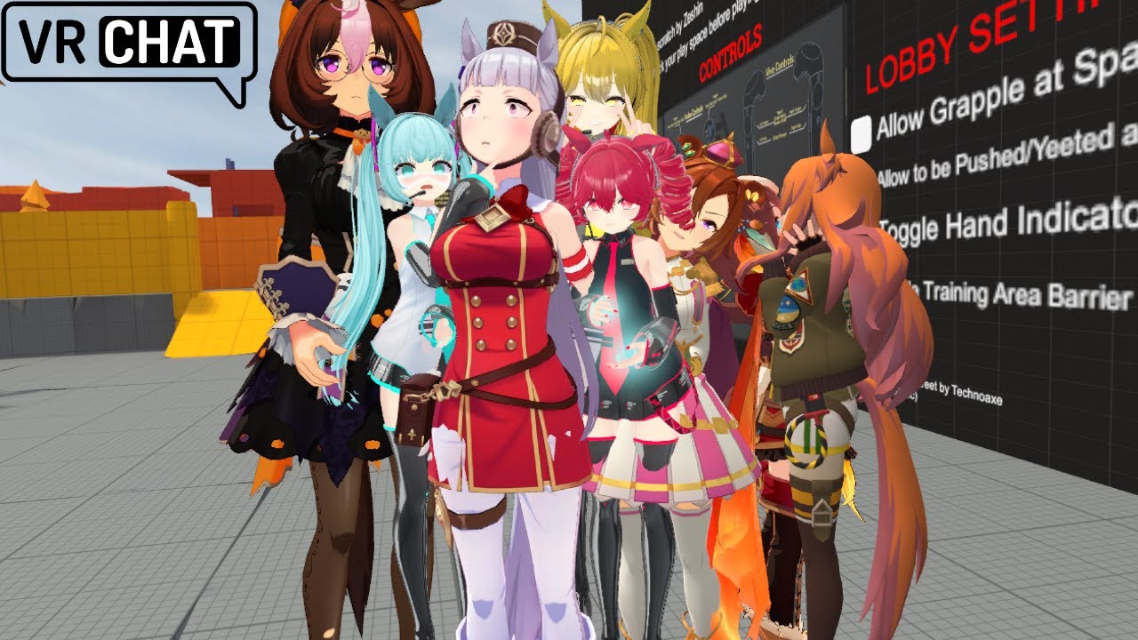 Umamusume Yeeted Each Other! - VRChat (Funny Moments)