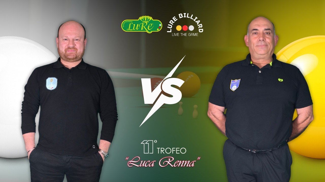 11° Trofeo “Luca Renna” PAOLO BIANCO vs SERGIO TARANTINO
