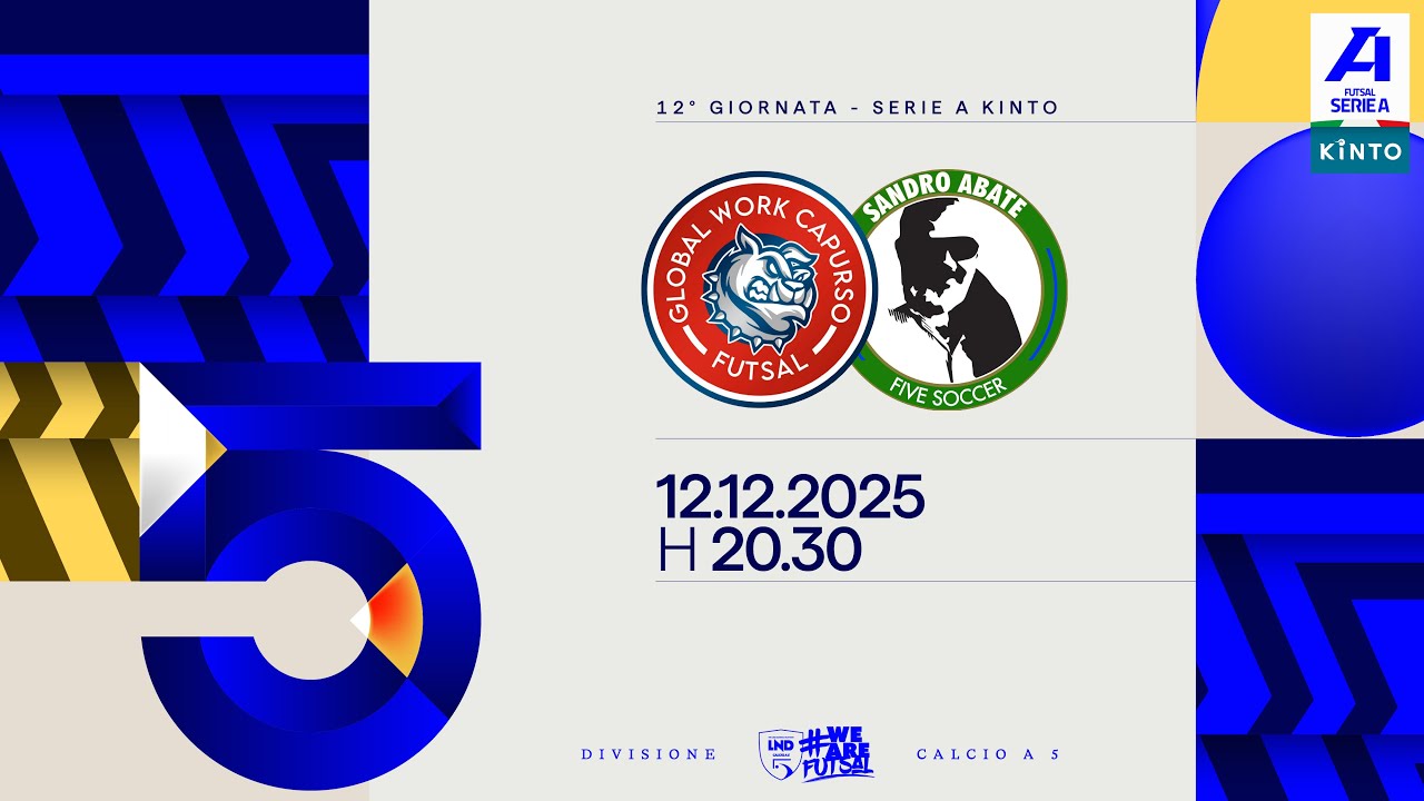 Roma 1927-CDM Futsal 5-3 | 13ª giornata | Serie A KINTO 2025/2026