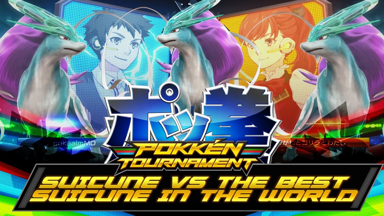 Suicune vs THE BEST SUICUNE IN THE WORLD? (TO-RU) - Pokken Tournament