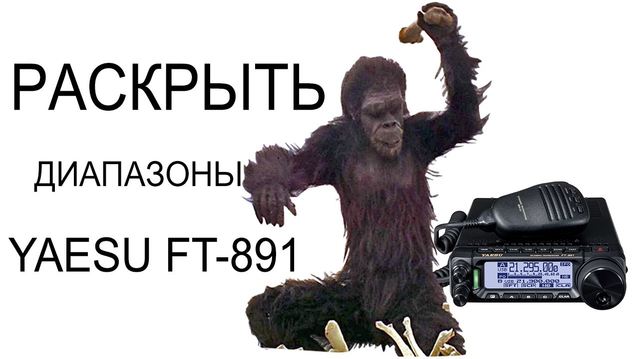Yaesu ft-891 раскрытие на передачу