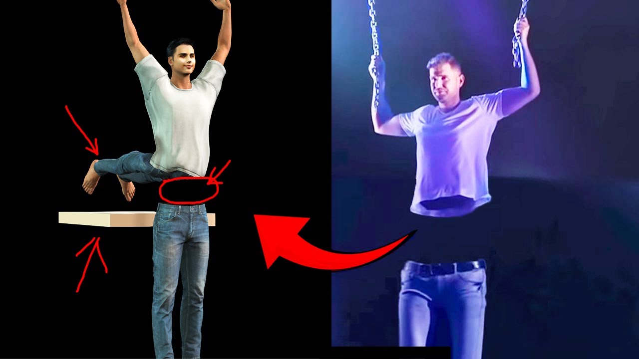 The secret of Rob Lake's body split illusion revealed