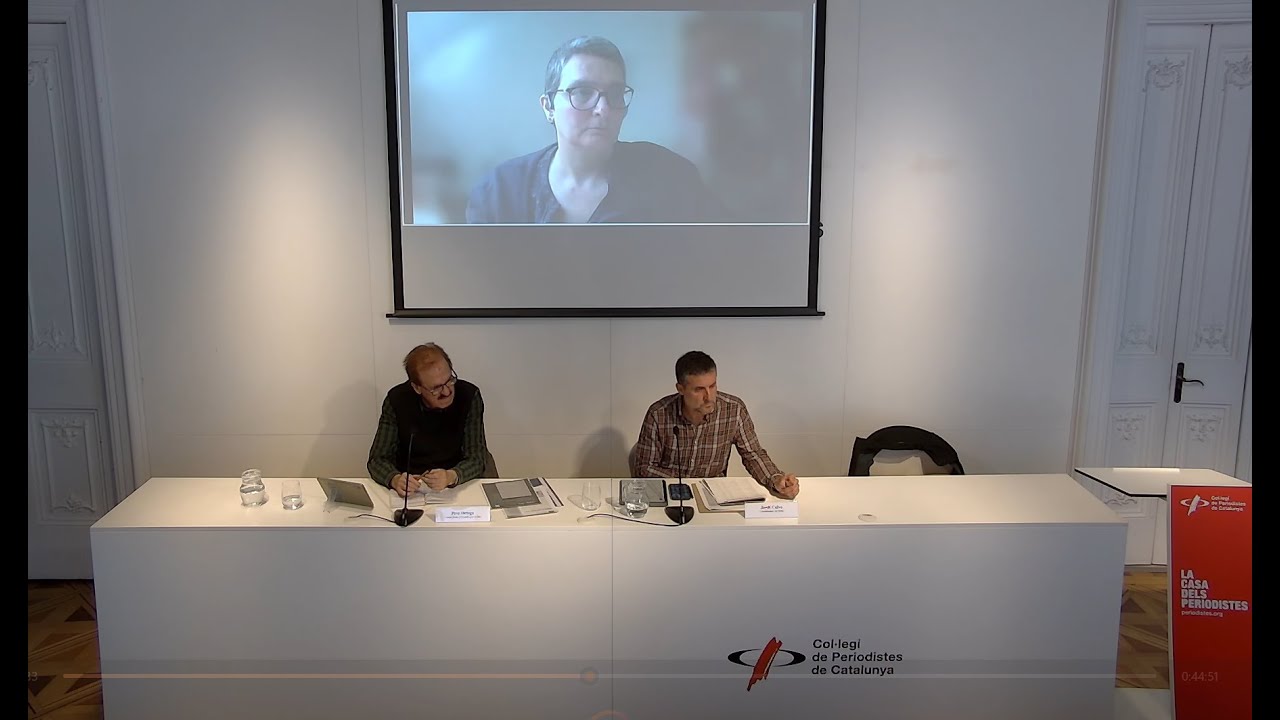 Roda de Premsa Despesa Militar del 28 d'abril de 2025