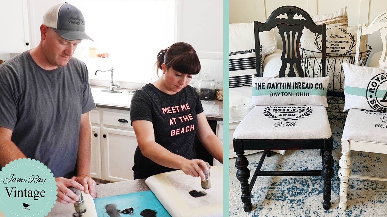 How To Paint Fabric With Stencils
