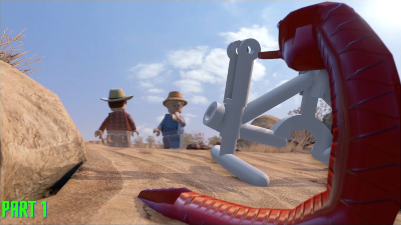 Alan Grant meets Dinosaurs - Lego Jurassic World (Part 1)