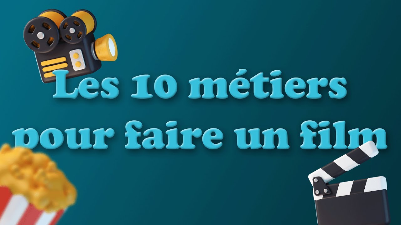 Les METIERS dans l'Audiovisuel