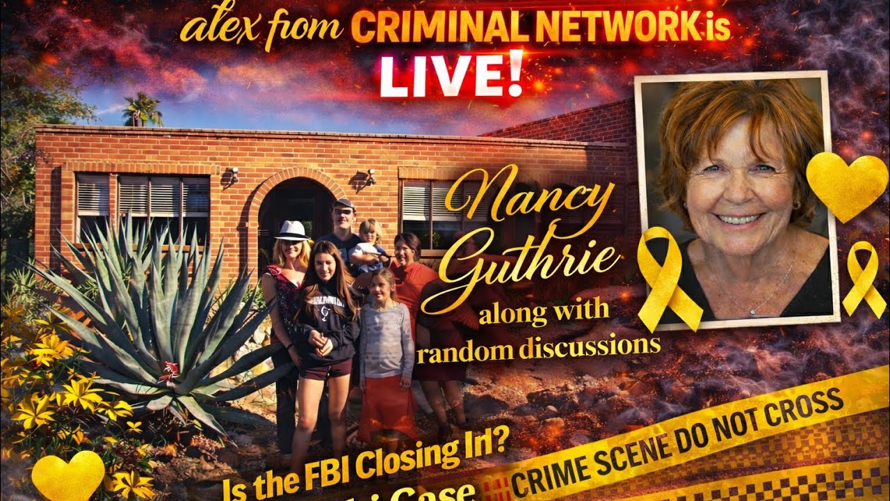 Nancy Guthrie Discussion with Alex from the Criminal Network! #Unfiltered