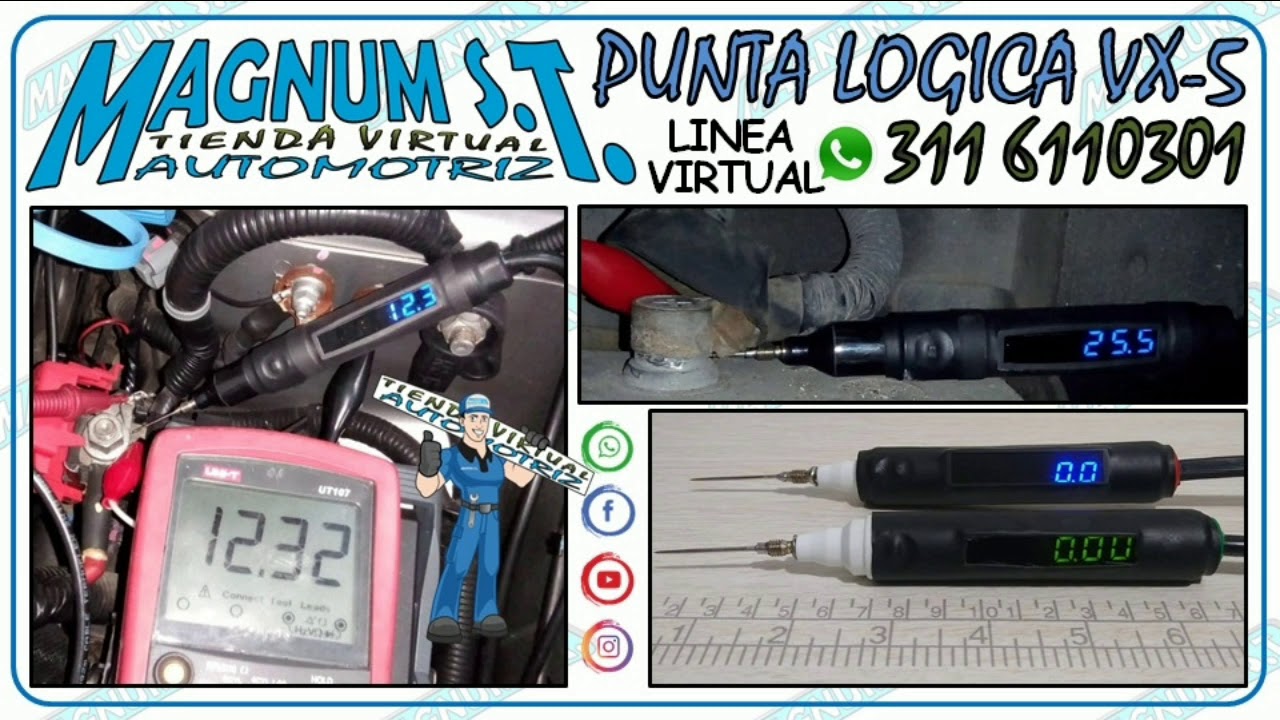 Punta L&oacute;gica Digital Automotriz VX-5