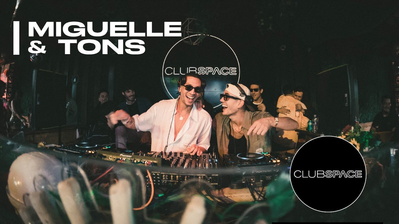 Miguelle & Tons  from Two and a Half Cats at Club Space presented by Link Miami Rebels