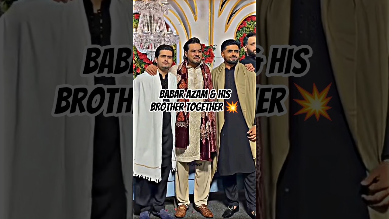 Babar Azam & Safeer Azam Photo Session 