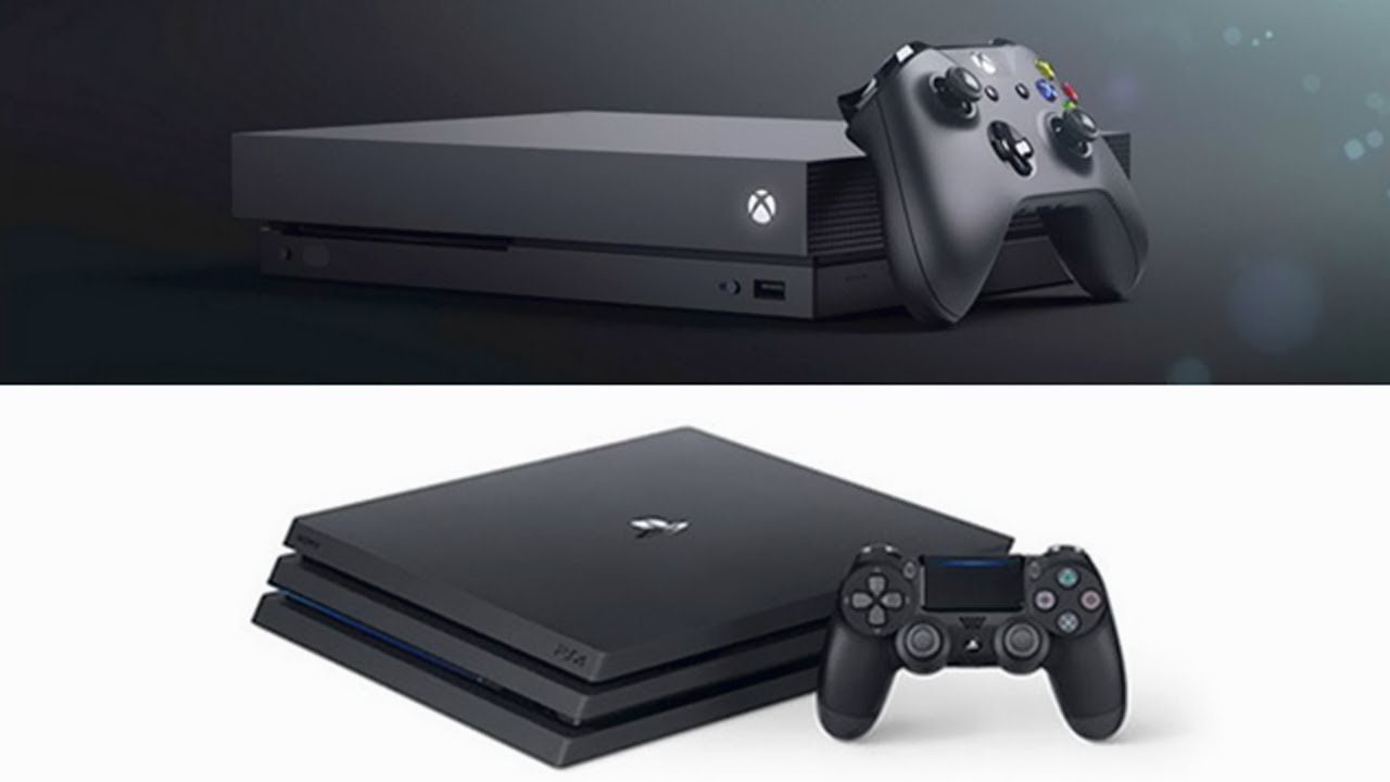 XBOX ONE X vs PS4 PRO