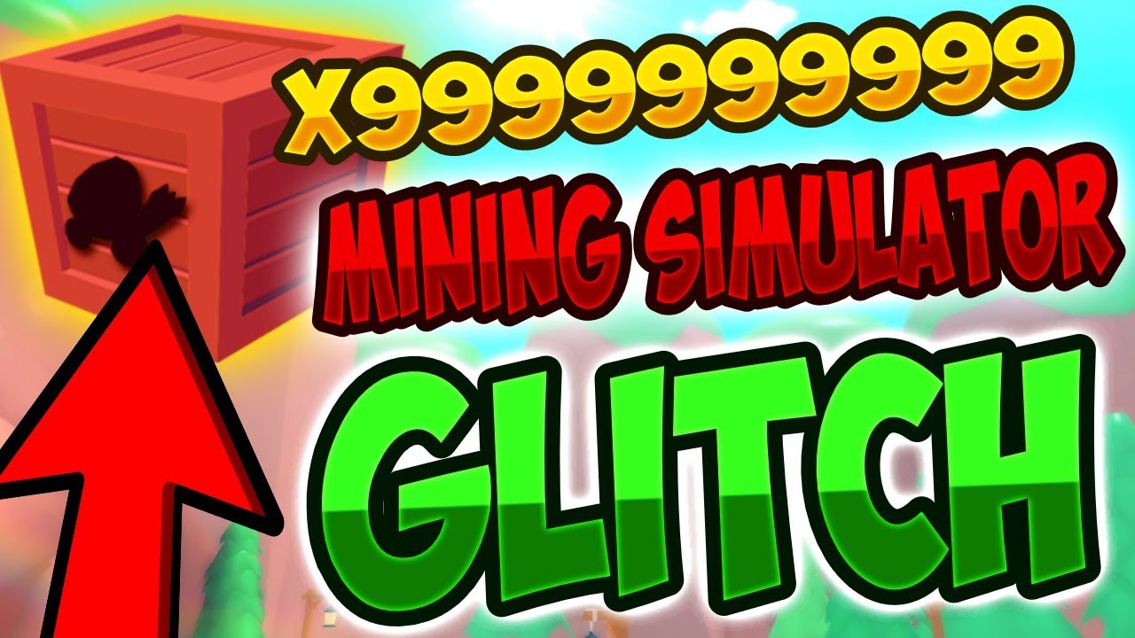 MINING SIMULATOR ITEM GLITCH! - Roblox Gameplay