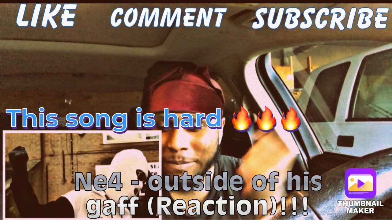 American Reacts To Uk Rap!! Ne4 - outside of his gaff (Reaction) || This song is hard 🔥🔥