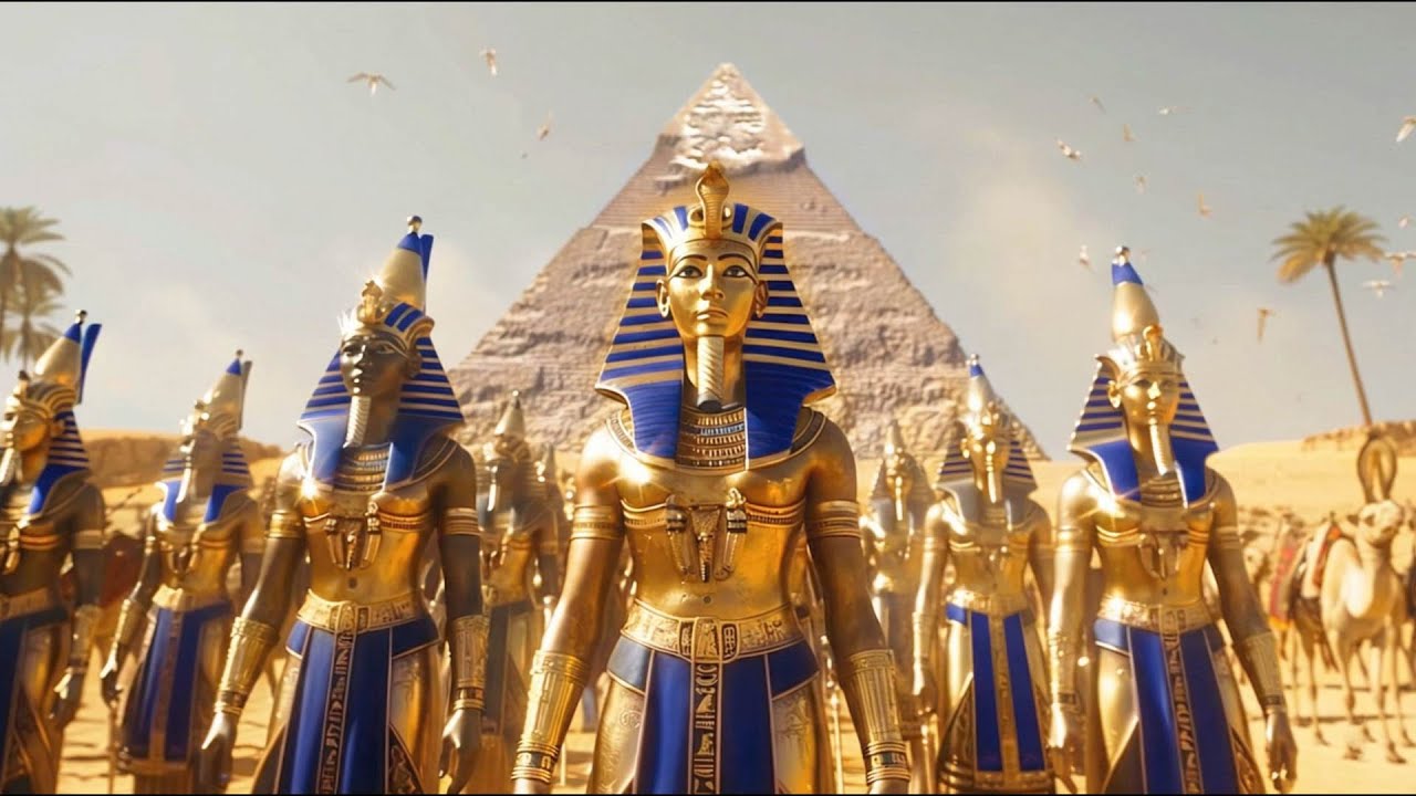 The Golden Pharaoh Khafre | Ancient Egypt Like You've NEVER Seen Before #ai