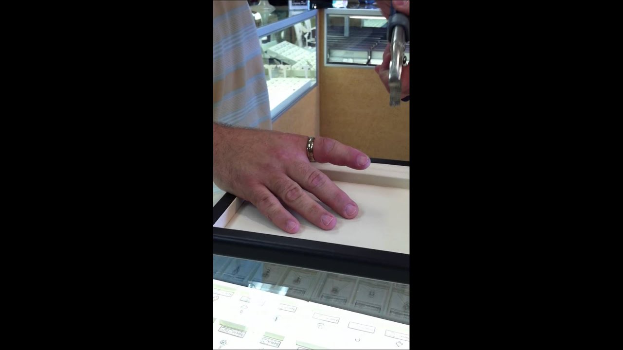 Breaking a Tungsten Carbide ring