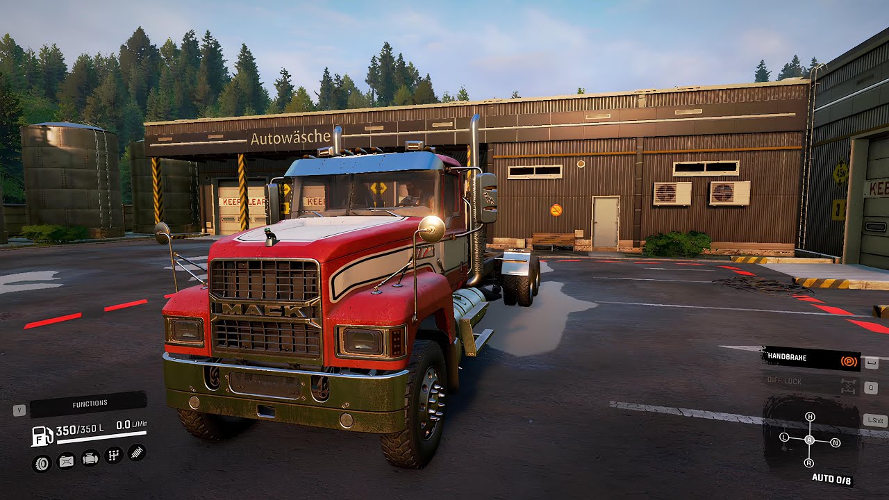Random Heavy Truck Driving in Extreme Terrain | SnowRunner