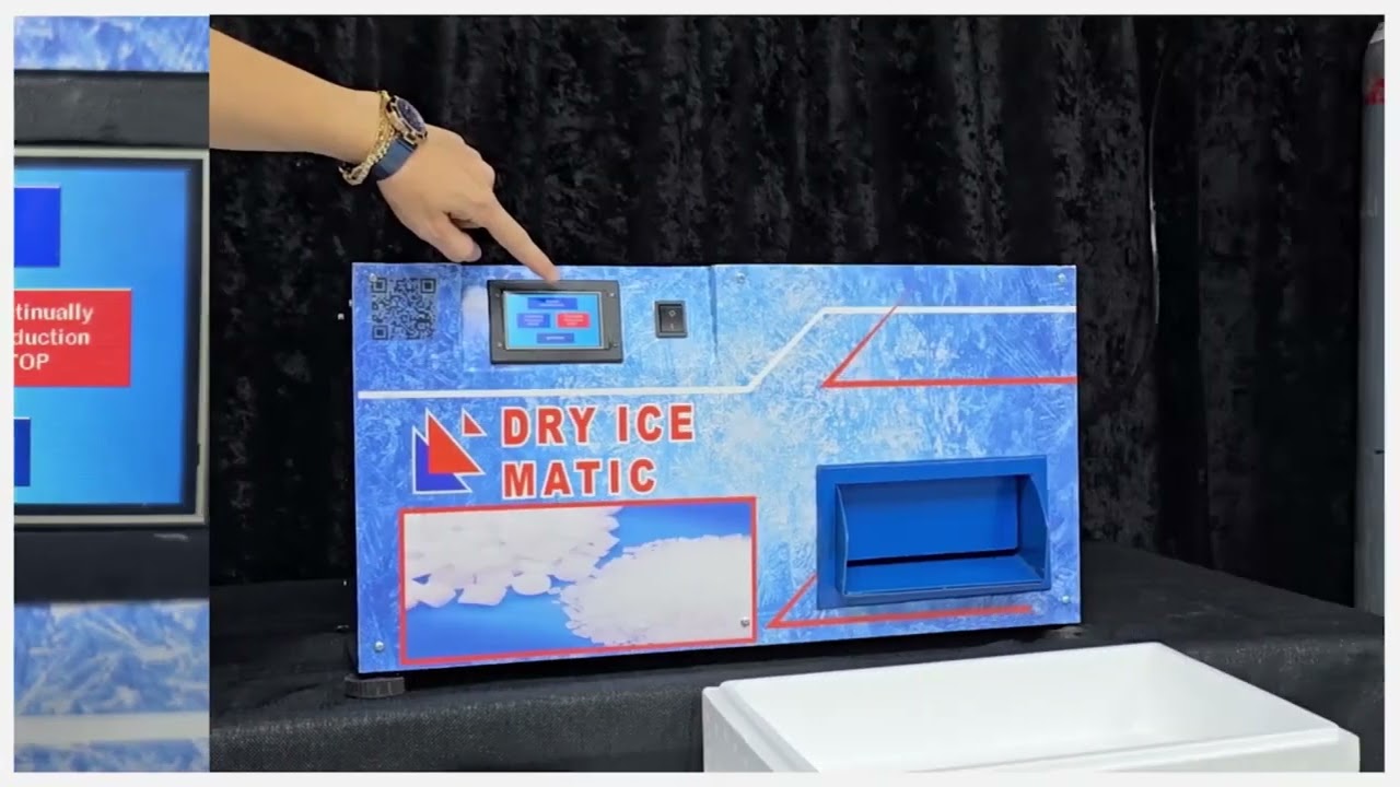 DRY ICE MATİC - KURU BUZ MATİK