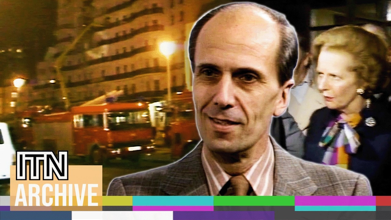 Norman Tebbit Survives IRA Attack | Brighton Hotel Bombing News Footage (1984)
