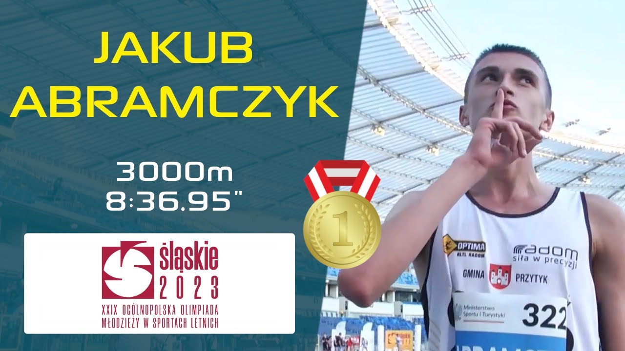 JAKUB ABRAMCZYK | 3000m 🏃‍♂️ | U18 🇵🇱 ATHLETICS CHAMPIONSHIPS - CHORZÓW 2023 #3000m