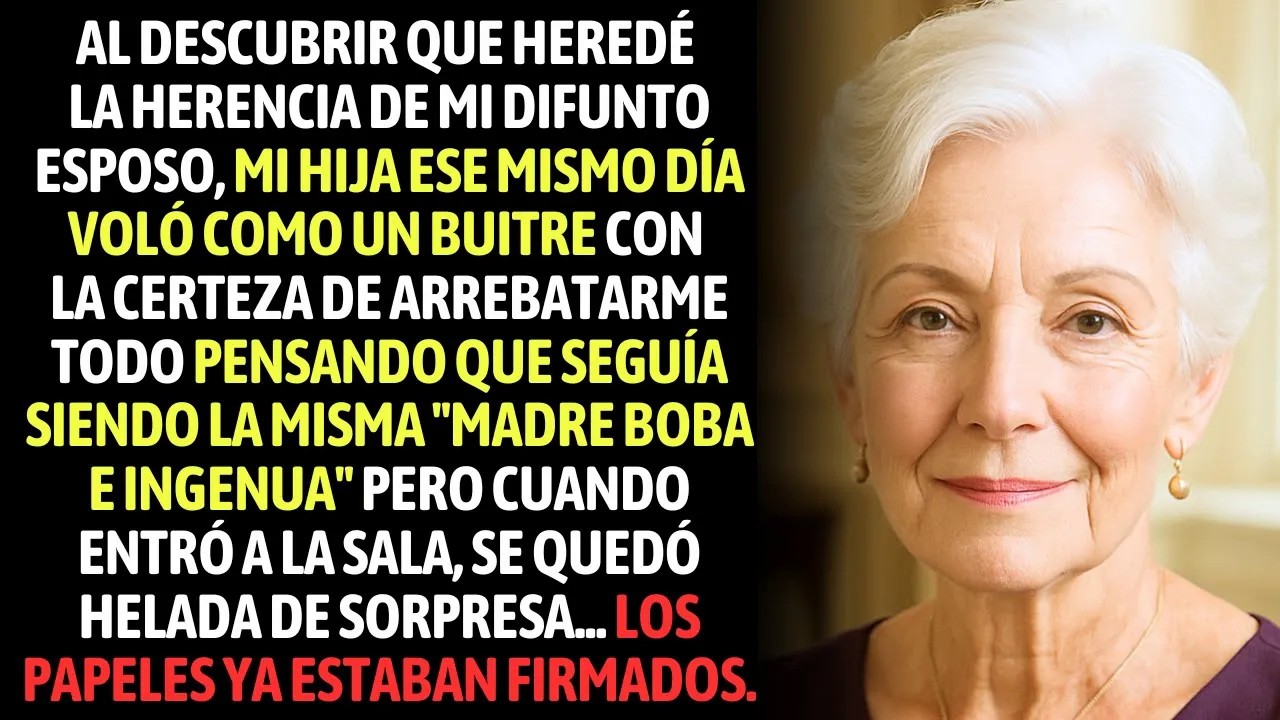 Al Descubrir Que Recibí La Herencia, Mi Hija Voló Para Convencerme De Dividir, Pero Al Entrar