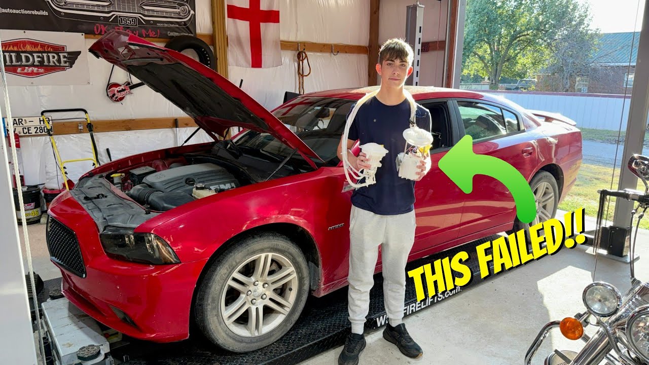 Я подарил сыну Dodge Charger R/T, и он сломался! Давайте его починим!
