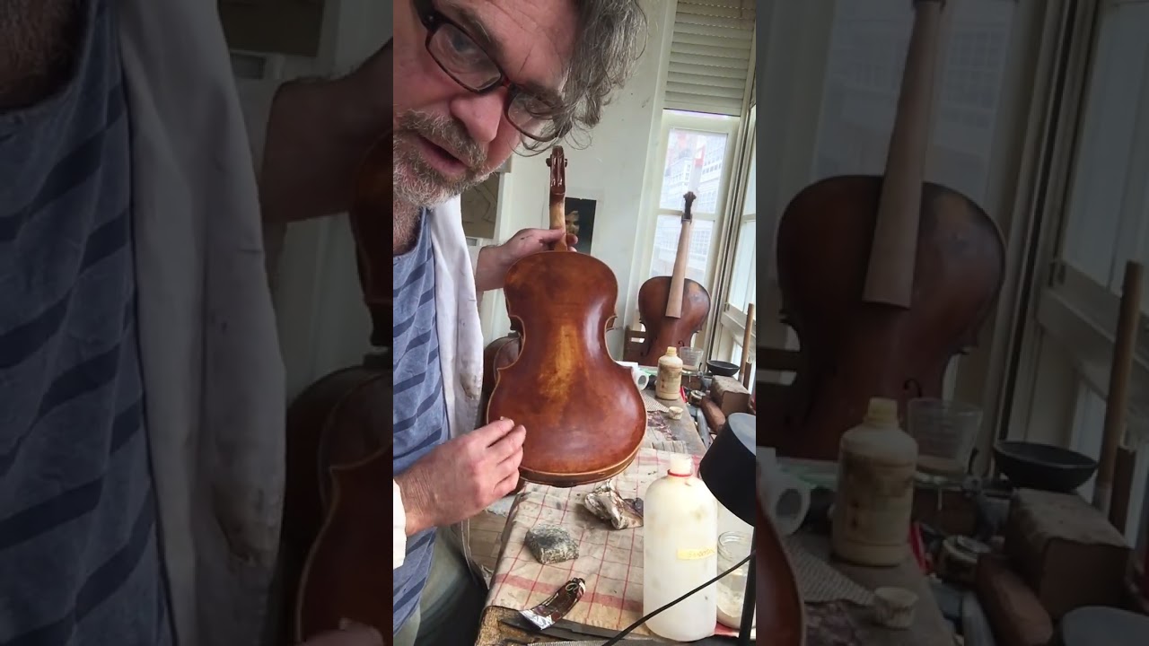 Violin varnish tips for antiquing/ Fixing Mistakes!