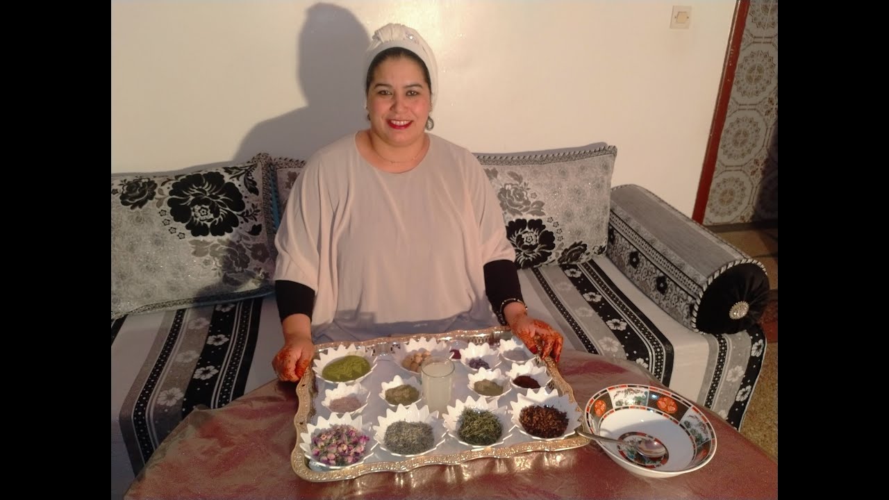 حناء للشعر بالاعشاب للشيب و تكثيف و تقوية الشعر