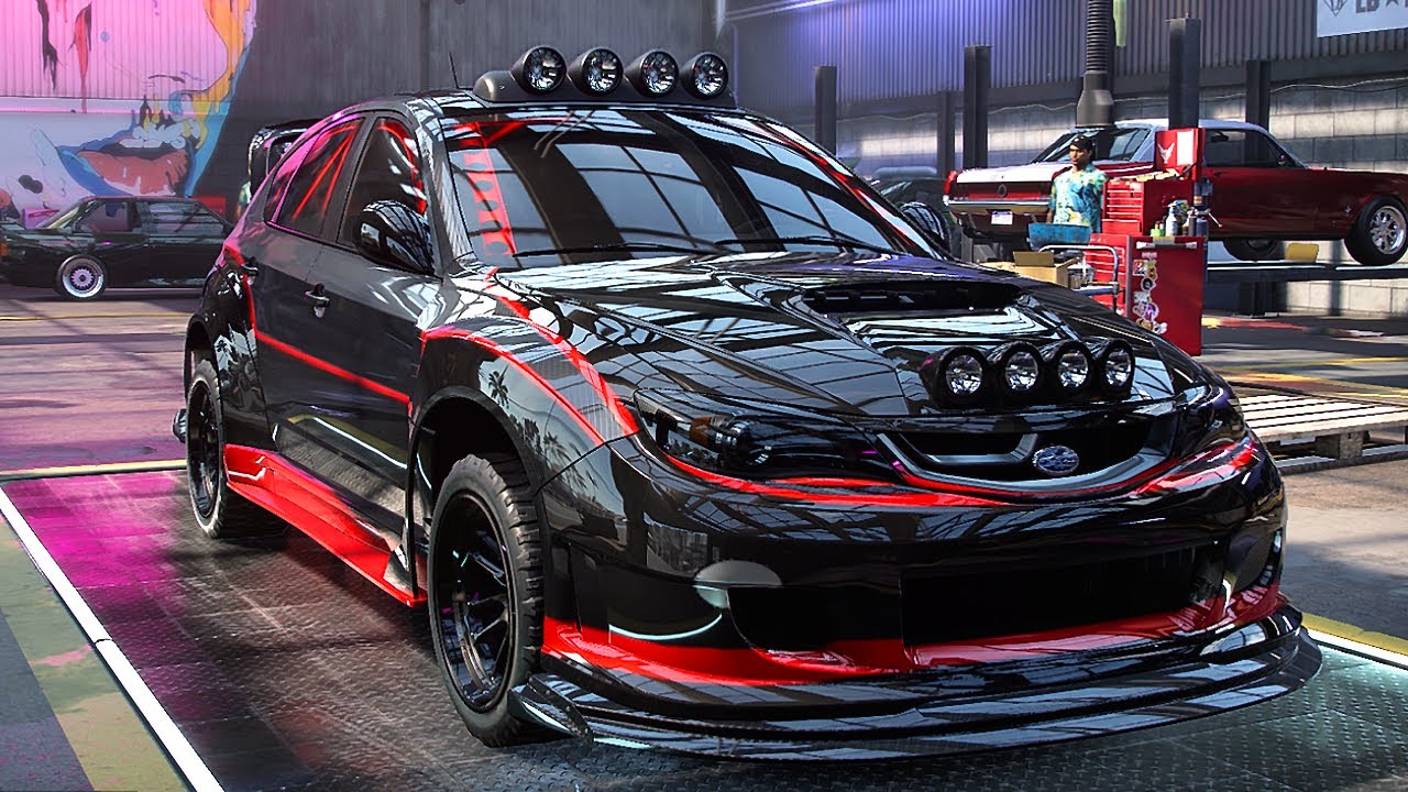 NEED FOR SPEED HEAT Subaru Impreza WRX STI '10
