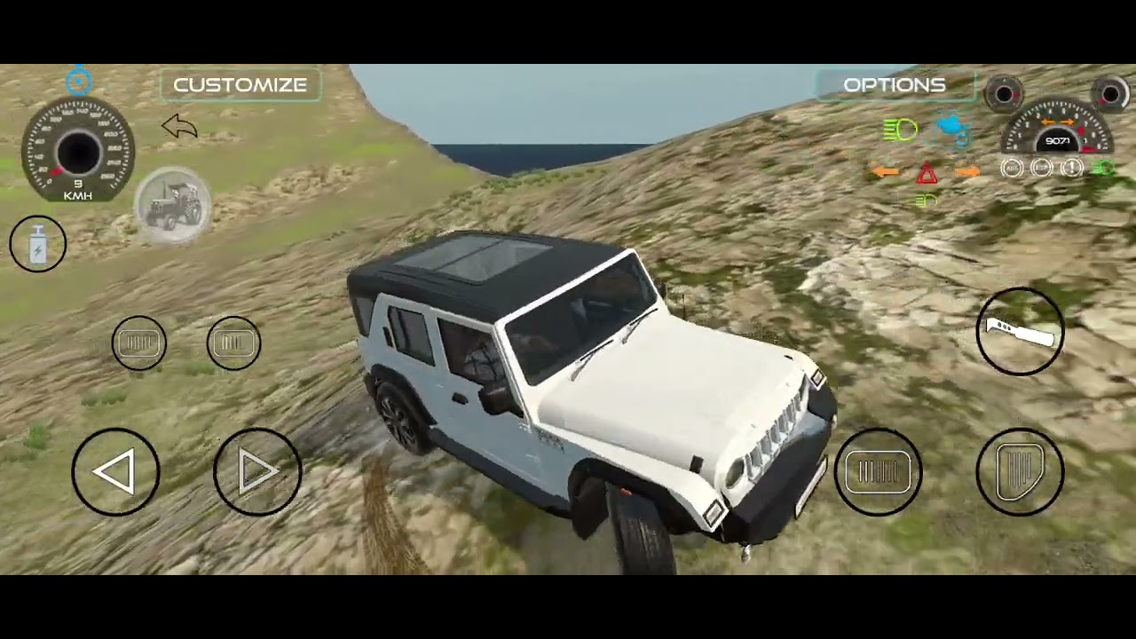 Mahindra Thar ROXX😈😈  adventure🔥🔥 Itna highest hai🔥🔥#legalgamer3665 #gaming 🎮