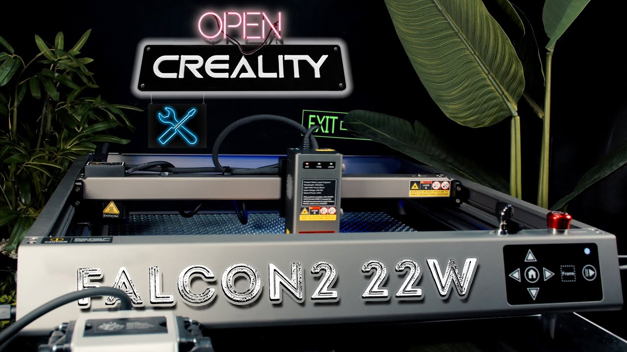 Creality Falcon2 22W Laser Engraver & Cutter - All You Need!