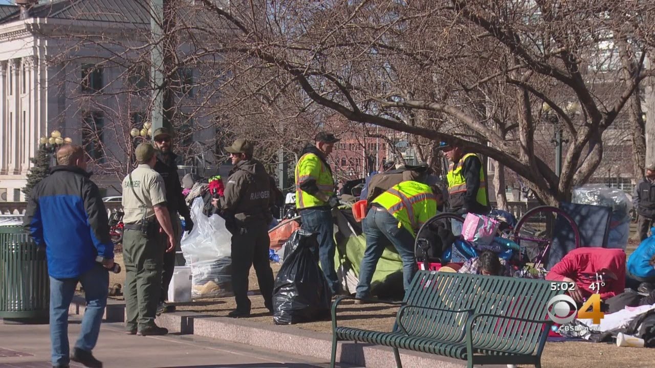 Denver Closes Homeless Encampment Outside Capitol, Cites Rat Infestation